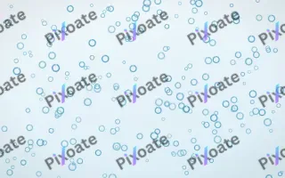 Arctic Frost Rings Dense III — light blue and white playful background, variation III