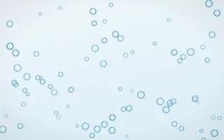 Arctic Frost Rings II — light blue and white playful background, variation II