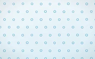 Arctic Frost Rings Tiled — light blue and white playful background
