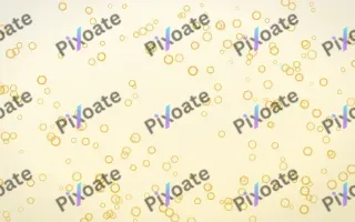 Buttercream Rings Dense — light gold, yellow and white playful background