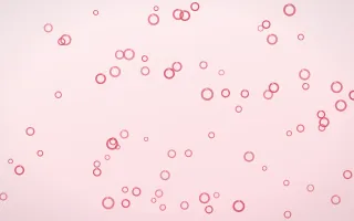 Cherry Soda Rings — light red and white playful background