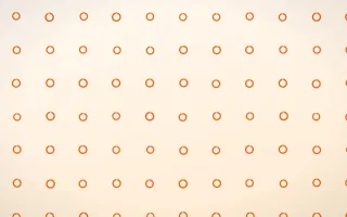 Coral Rings — light orange and white playful background