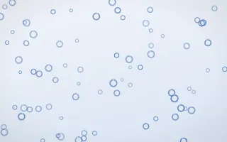 Denim Day Rings II — light blue and white playful background, variation II