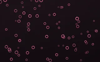 Flamingo Noir Rings II — dark pink and black playful background, variation II