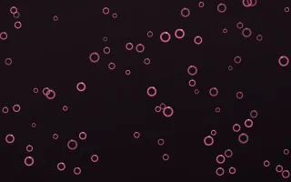 Flamingo Noir Rings III — dark pink and black playful background, variation III