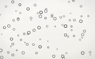 Inkline Rings III — light grey and white playful background, variation III