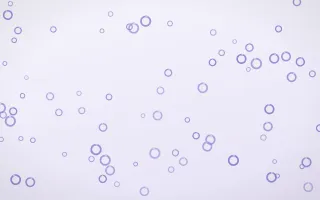 Lilac Frost Rings II — light blue and white playful background, variation II