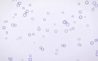 Lilac Frost Rings III — light blue and white playful background, variation III