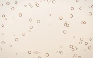 Mocha Milk Rings II — light orange and white playful background, variation II