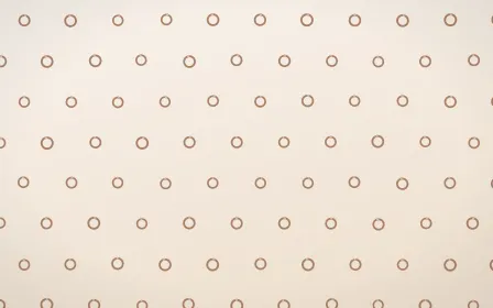 Mocha Milk Rings Tiled — light orange and white playful background