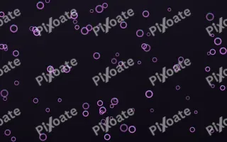 Neon Noir Rings III — dark purple, teal and black playful background, variation III