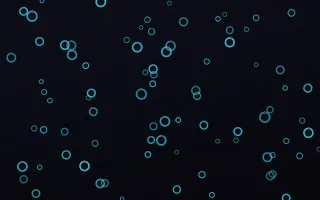 Neonline Rings II — dark teal, pink and black playful background, variation II
