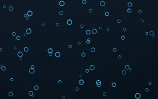 Ocean Ink Rings — dark blue playful background