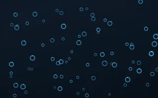 Ocean Ink Rings II — dark blue playful background, variation II
