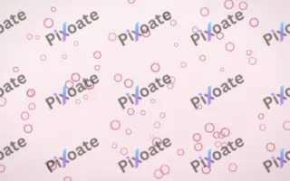 Rosewater Rings III — light pink and white playful background, variation III