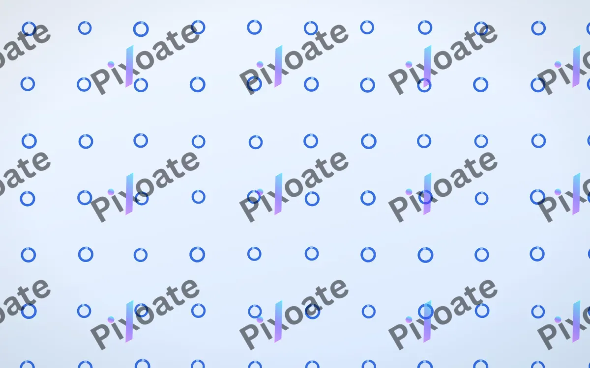 Sky Rings — light blue and white playful background