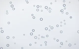 Slate Mist Rings III — light blue and white playful background, variation III