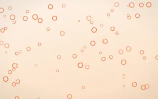 Sunset Pop Rings — light orange and beige playful background