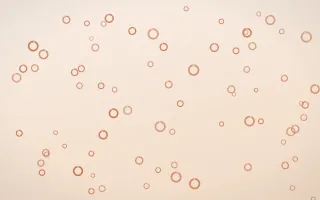 Terracotta Rings — light orange and beige playful background