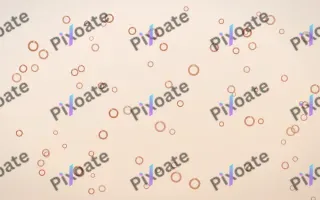 Terracotta Rings — light orange and beige playful background