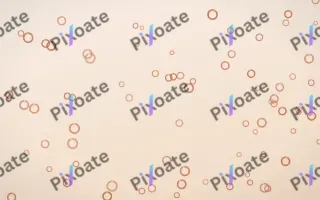 Terracotta Rings III — light orange and beige playful background, variation III