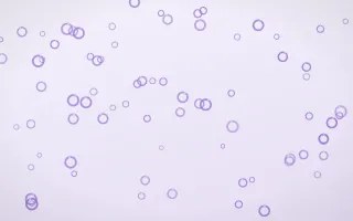 Wisteria Rings II — light purple and white playful background, variation II