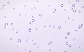 Wisteria Rings III — light purple and white playful background, variation III