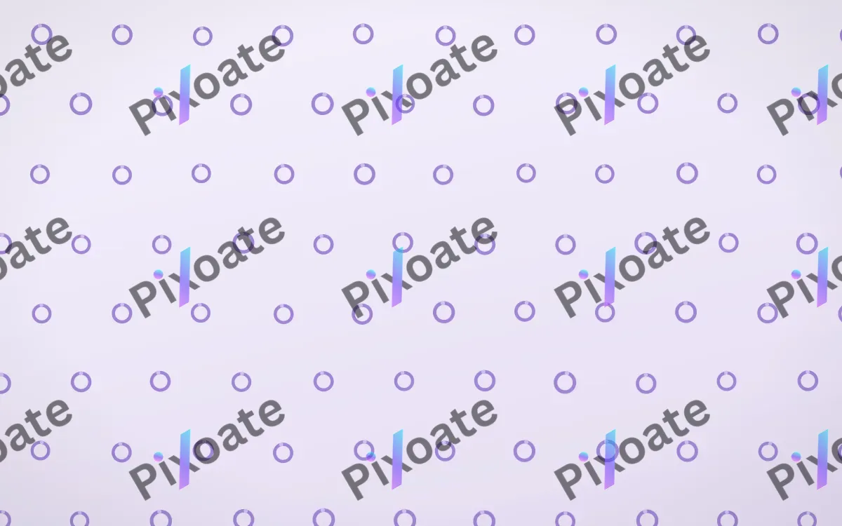 Wisteria Rings Tiled — light purple and white playful background