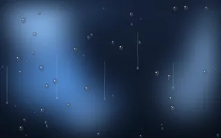 Blue Rain — dark blue rain background