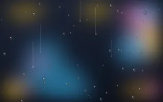 City Night Rain — dark blue and gold rain background
