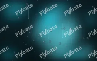 Cyan Drizzle — dark black and teal rain background