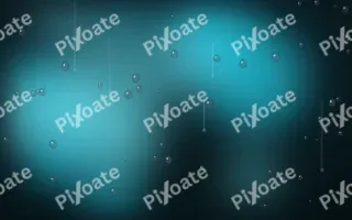 Cyan Drizzle II — dark black and teal rain background, variation II