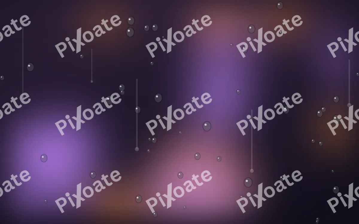Dusk Rain — dark purple and orange rain background
