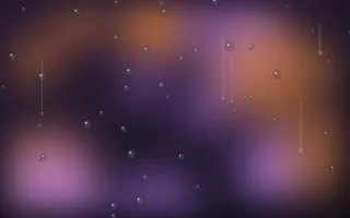 Dusk Rain III — dark purple and orange rain background, variation III