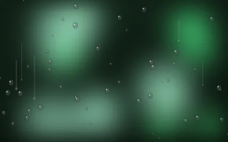 Forest Monsoon — dark green rain background