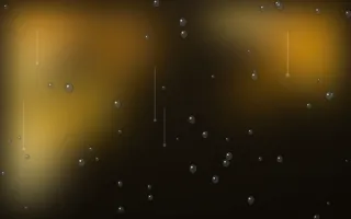 Golden Street — dark black and gold rain background