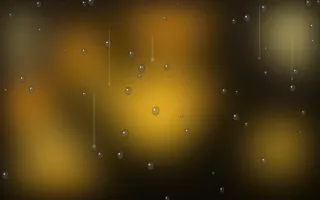 Golden Street II — dark black and gold rain background, variation II