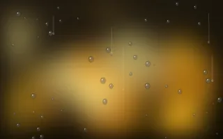 Golden Street III — dark black and gold rain background, variation III