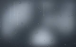 Grey Day — dark blue rain background