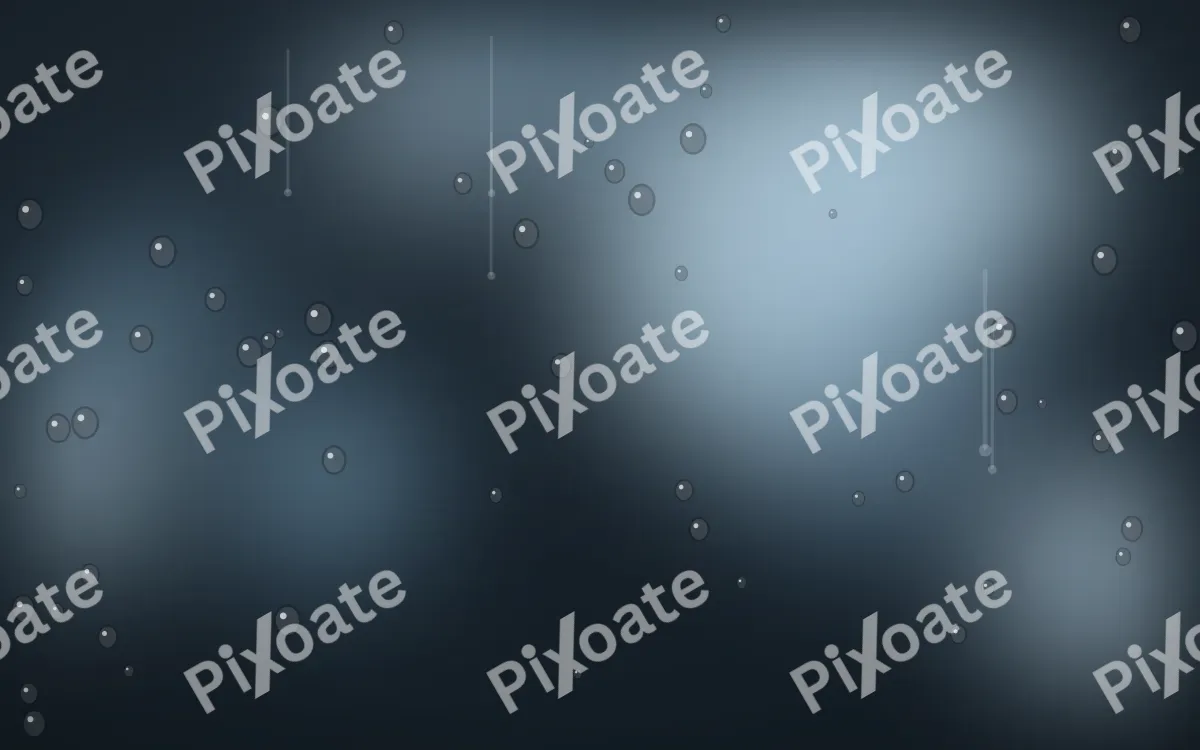 Harbor Drizzle — dark blue rain background