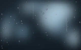Harbor Drizzle — dark blue rain background