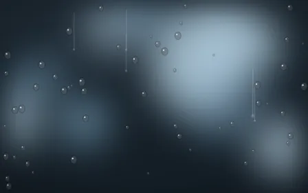 Harbor Drizzle — dark blue rain background