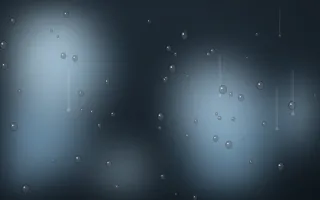 Harbor Drizzle II — dark blue rain background, variation II