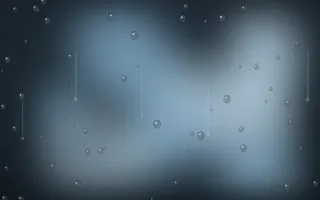 Harbor Drizzle III — dark blue rain background, variation III