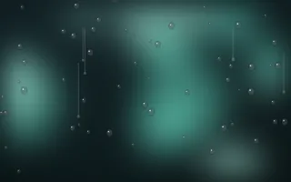 Jade Drizzle II — dark teal rain background, variation II