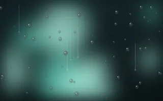 Jade Drizzle III — dark teal rain background, variation III
