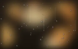 Lantern Rain — dark brown and orange rain background