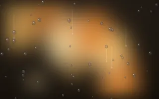 Lantern Rain III — dark brown and orange rain background, variation III