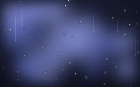 Midnight Monsoon — dark blue rain background