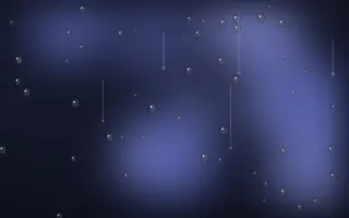 Midnight Monsoon II — dark blue rain background, variation II